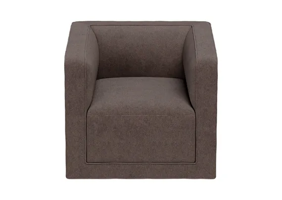 Кресло Cube (шоколад, твид)
