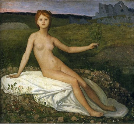 Pierre-Cecile Puvis de Chavannes (1824-1898) - эротическое искусство французского художника Пьера-Сесиля Пюви де Шаванна. 16+