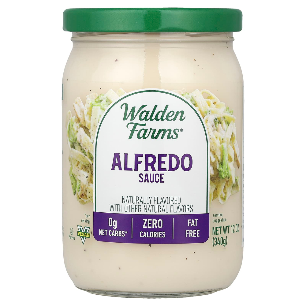 Walden Farms, Соус альфредо для макарон, 12 унции (340 г)