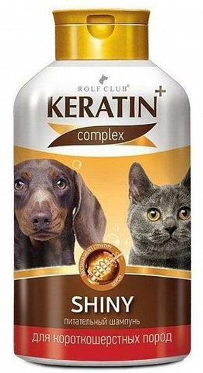 KERATIN+ Intensive шампунь д/жесткошерст. кош. и соб. 400мл