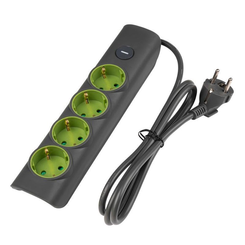 Удлинитель 4х1.4м с заземл. с выкл. сер. ET-04-140G JAZZway 5051850 Удлинитель 4х1.4м с заземл. с выкл. сер. ET-04-140G JAZZway 5051850