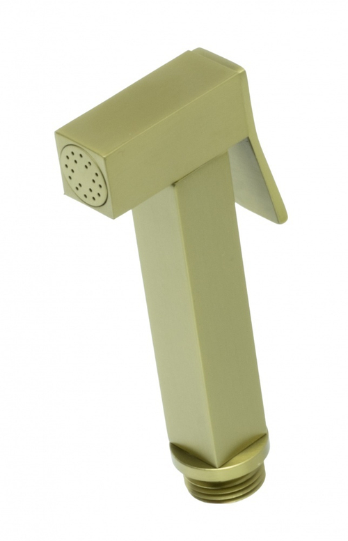 2040-S Лейка металл. для биде КВАДРАТ (МАТ. ЗОЛОТО) GANZER (100/1шт)