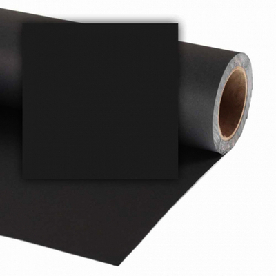 Фон бумажный для фотосъемки 2.72x10м JET 44 черный