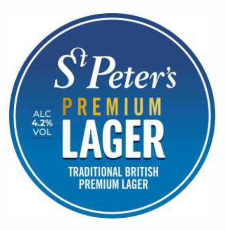 Пиво Сейнт Питерс Премиум Лагер / St. Peter's Premium Lager 30л - кег