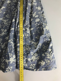 Платье Gap с красивым принтом, маркировка 0, визуально на 40 размер