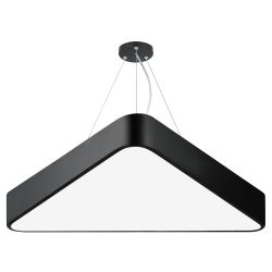 Светильник LED ЭРА Geometria SPO-151-B-40K-030 Delta 30Вт 4000К 3000Лм IP40 черный подвесной драйвер внутри | Декоративные светильники Geometria