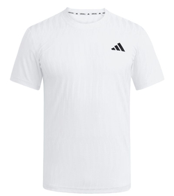 Теннисная футболка Adidas Climacool+ Freelift Airchill - white