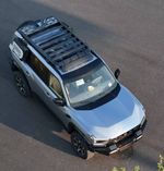 Платформа на крышу с лестницей и ящиком для DongFeng Mengshi M-Hero 817 М-Хиро багажник