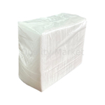 Салфетки Бумажные для настольных диспенсеров 1 слой, 250 л , белые, Люкс целлюлоза, 18 в коробе