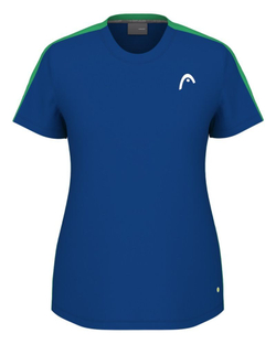 Женская теннисная футболка Head TieBreak T-Shirt - небесный