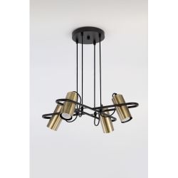 Светильник подвесной (подвес) Rivoli Elfriede 3101-304 4 * GU10 25 Вт модерн потолочный