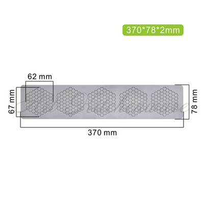 Силиконовый коврик для декора "Соты" LFM-72