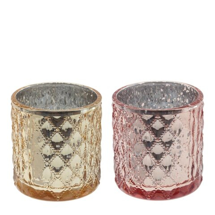 GAEM Подсвечник, L7,5 W7,5 H7,5 см, 2в.