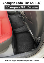 передние эва коврики в салон авто для Changan eado Plus от supervip