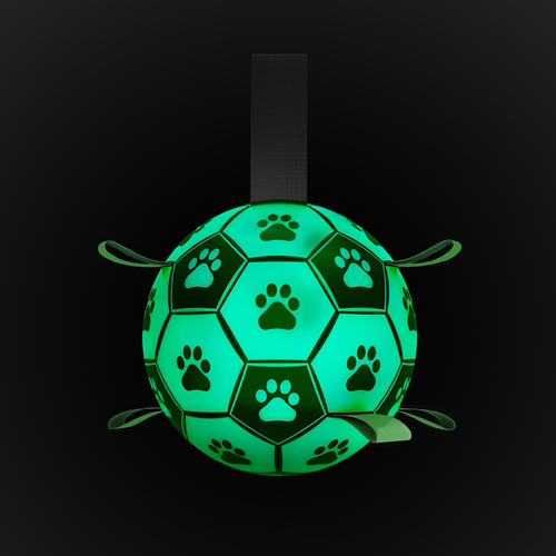 Игрушка для собак Футбольный мяч Люминаррр M 14,8 см Rich Breed