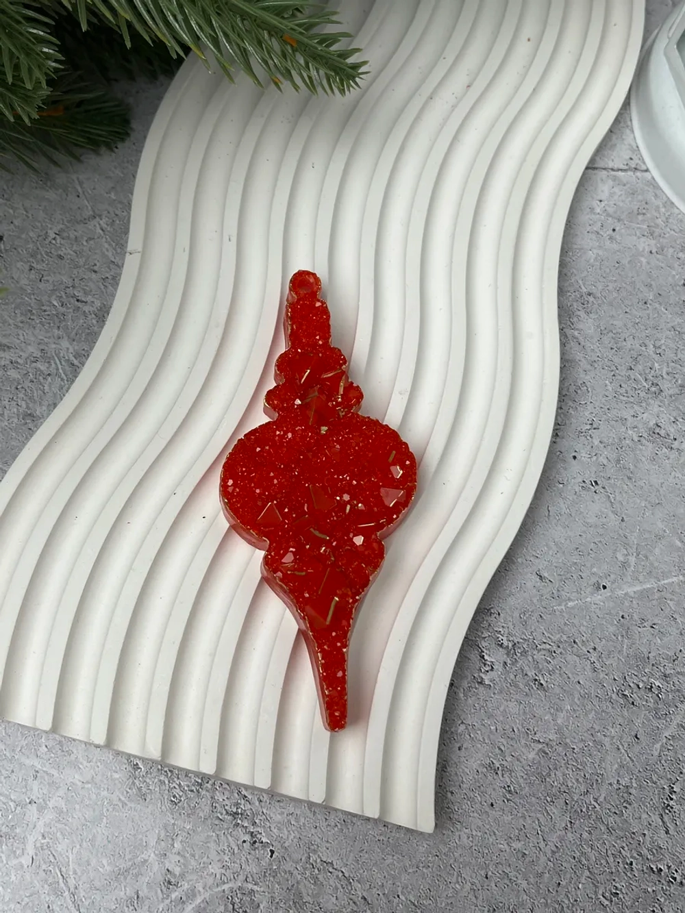 Новогодняя елочная игрушка Фонарик