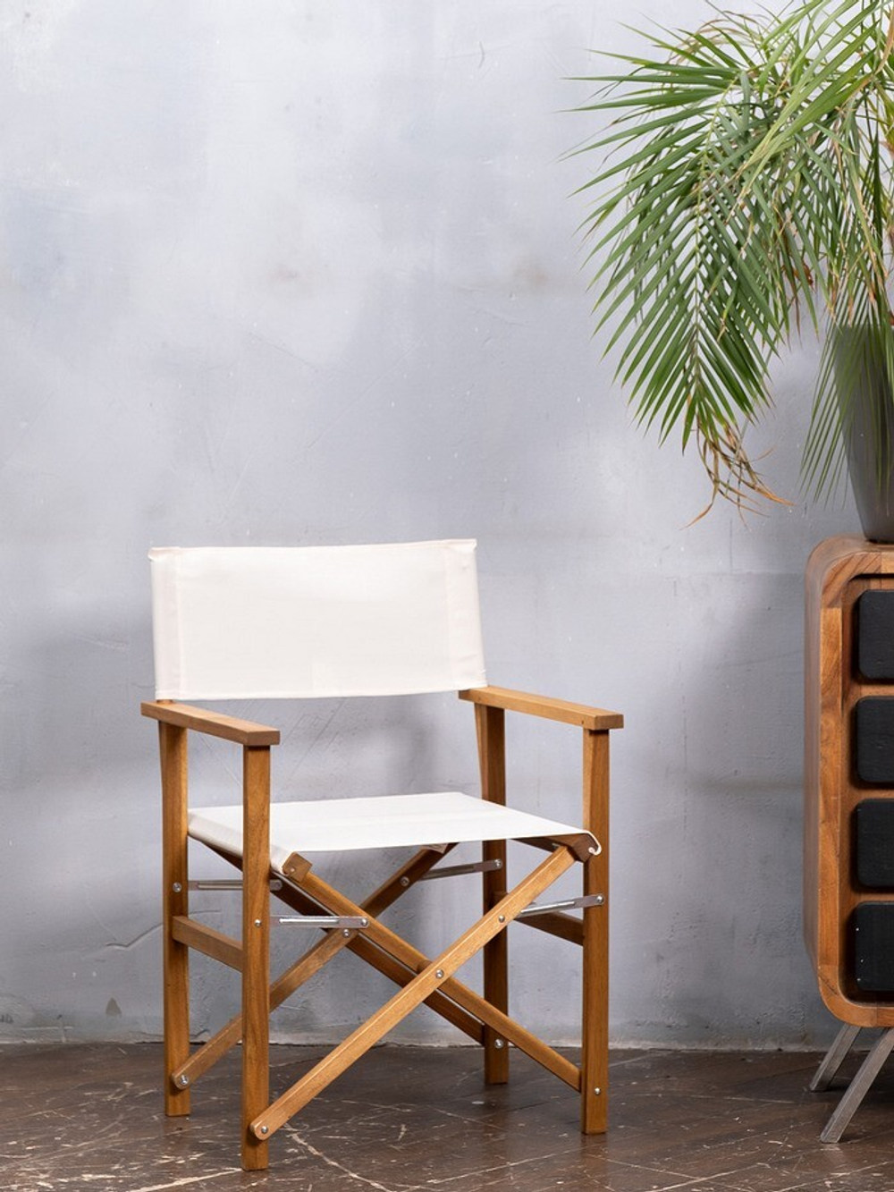 Стул из акации DIRECTOR бежевый