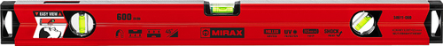 MIRAX 600 мм, с зеркальным глазком, магнитный уровень (34611-060)