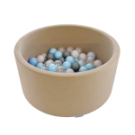 Romana Airpool Детский сухой бассейн Easy (бежевый с серыми шариками)