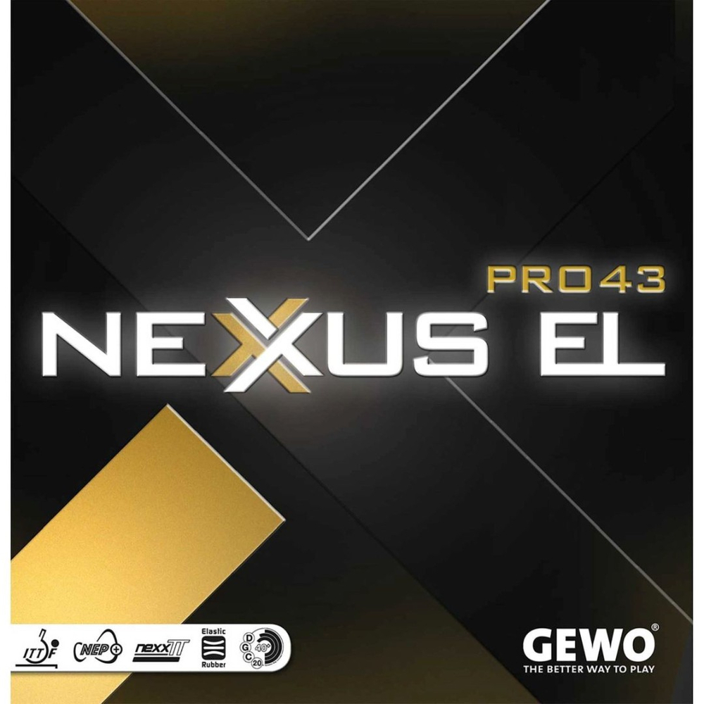 Накладка для настольного тенниса GEWO Nexxus EL Pro 43