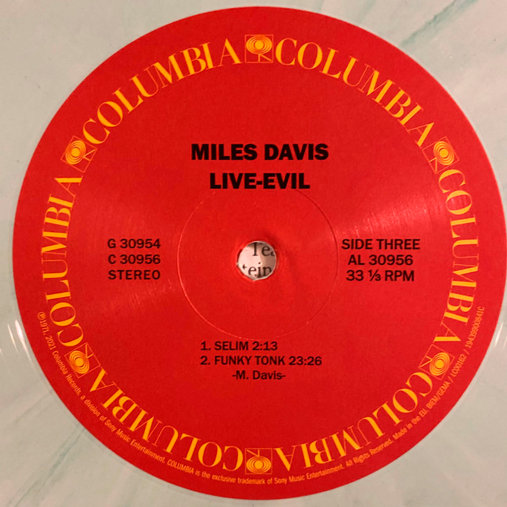 Miles Davis / Live-Evil (Coloured Vinyl)(2LP)