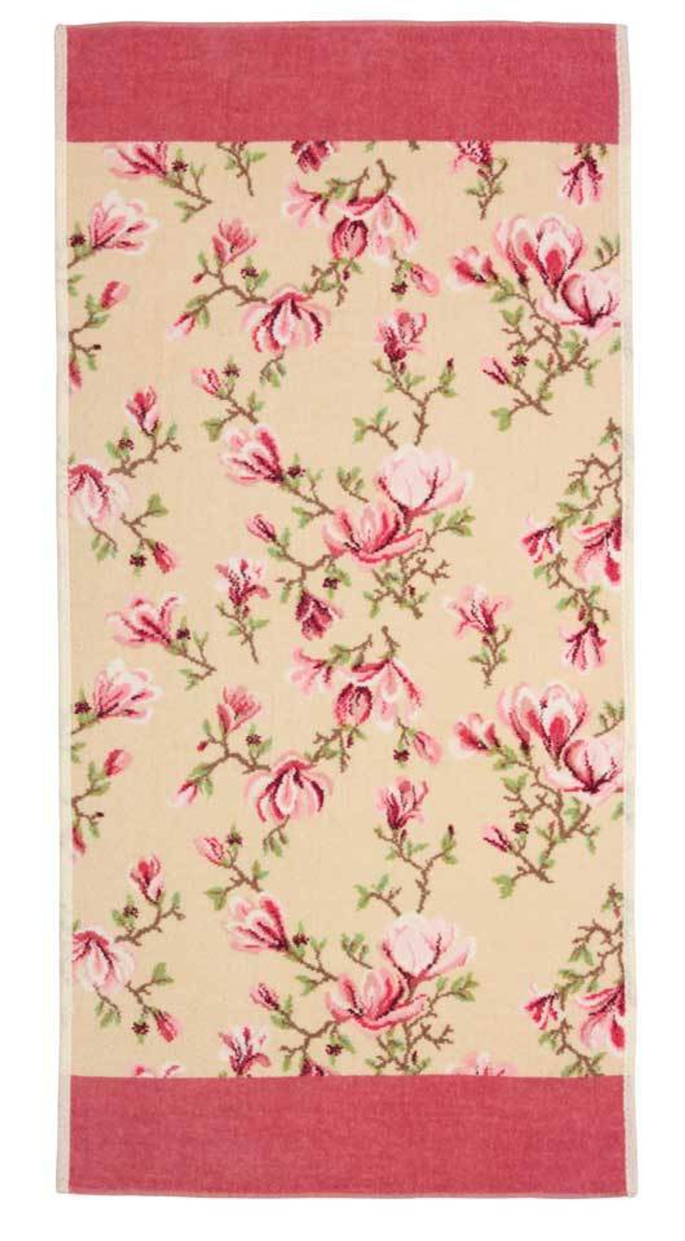 Полотенце 75x150 Feiler Magnolia beige 124 altrosa