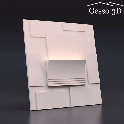 Светильник гипсовый Модель 02