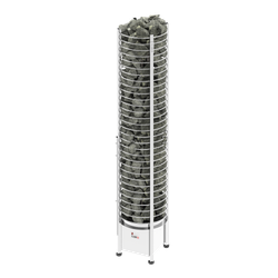 SAWO Электрическая печь TOWER вертикальная, круглая, 9 кВт, TH5-90NS-P , выносной пульт (пульт и блок мощности докупаются отдельно)