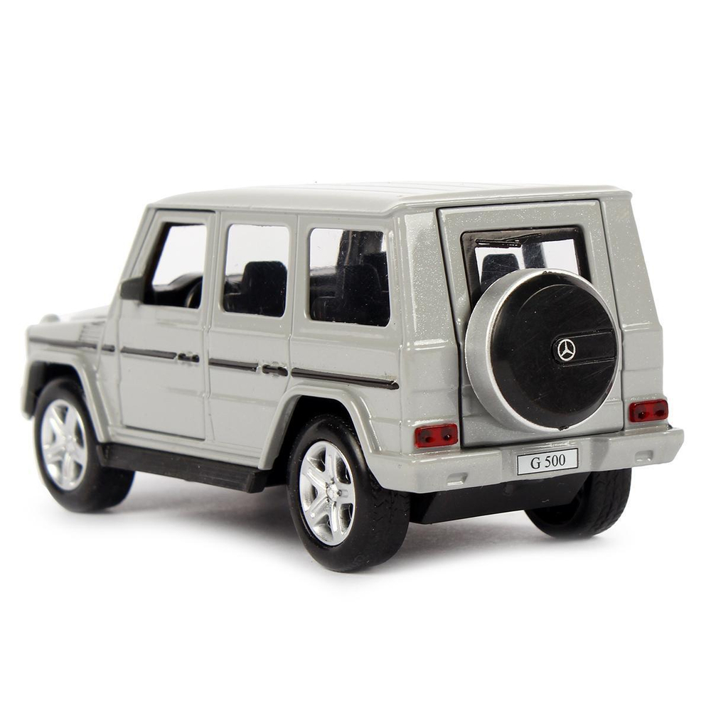 Модель ин. мет. "Mercedes-Benz G-class" 12см, двери, багажн, темно-серый, коробка GCLASS-12-GY (Технопа