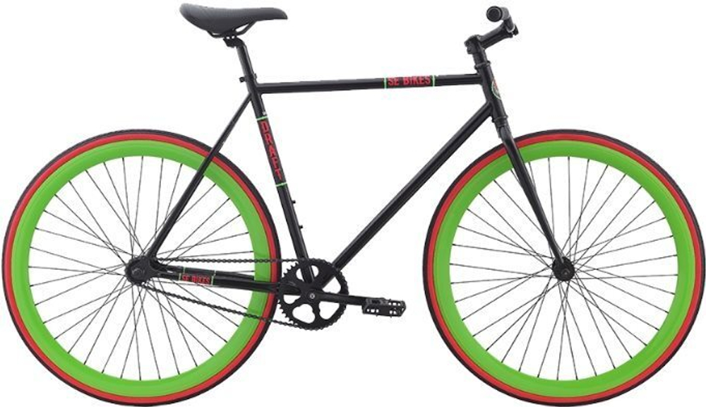 Велосипед SE 2015 URBAN мод. DRAFT Hi-Ten р. 55 цвет чёрный матовый