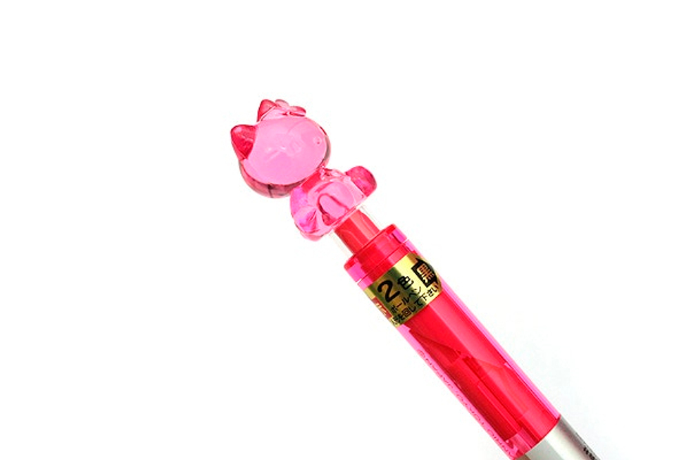Шариковая ручка 2-в-1 Uni Hello Kitty (розовая)