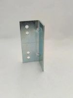 Уголок металлический мебельный крепёжный 43 мм/20штук