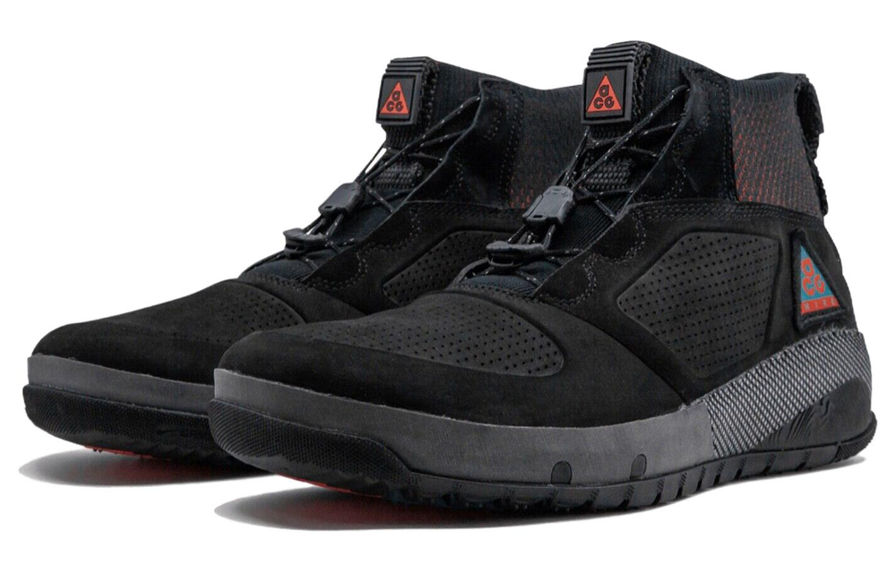 Nike Acg Ruckel Ridge Black Habanero Red