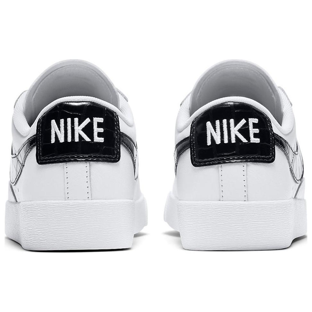 Nike Blazer Low White Black Croc Women"s