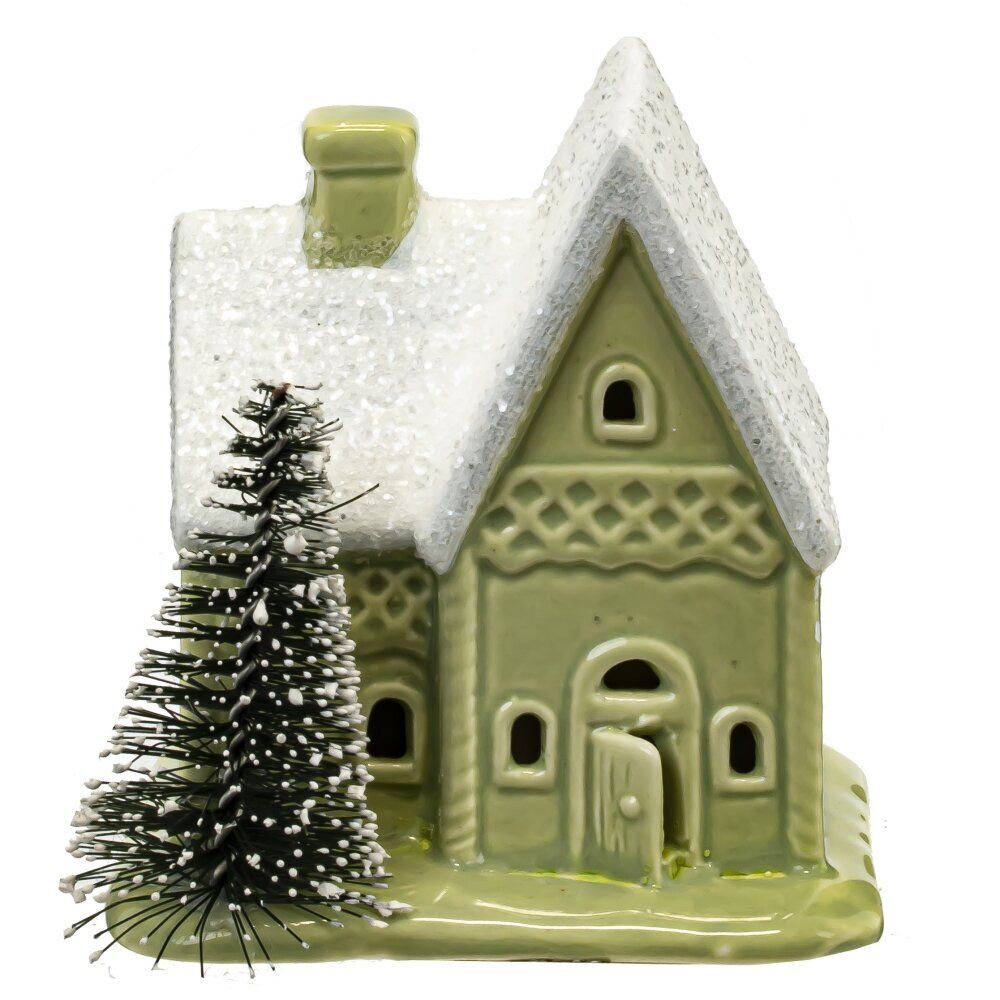 GAEM Фигурка декоративная с подсветкой "Домик" L7,5 W6 H8 см, (2хLR44), 3в.