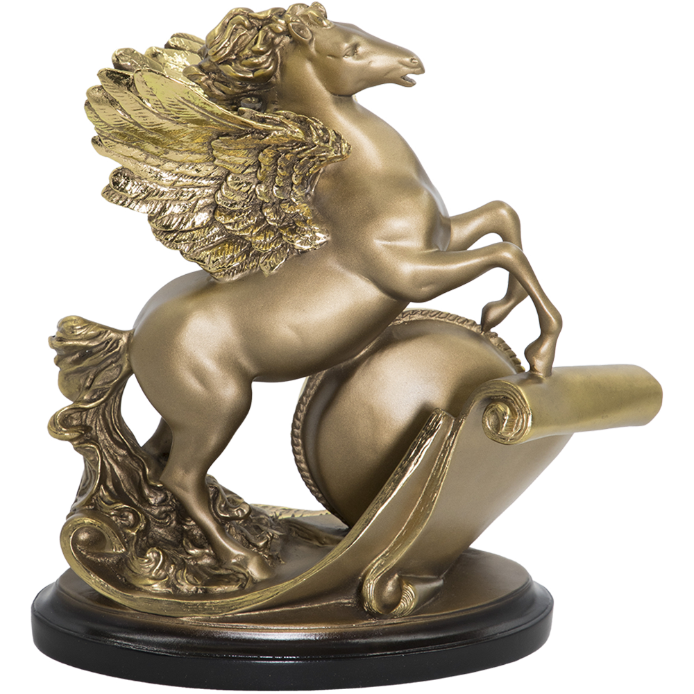 Часы настольные Пегас Бронза