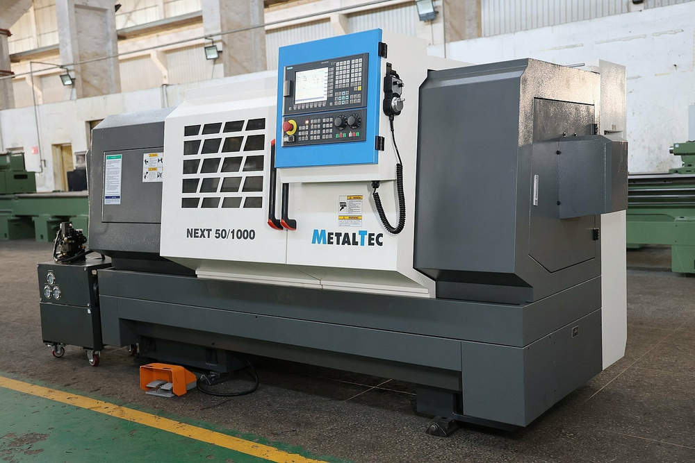 Токарный станок ЧПУ с горизонтальной станиной (Fanuc) MetalTec NEXT 50x1000