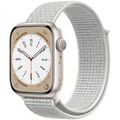 Apple Nike Sport Loop for Apple Watch 42|44|45|49mm Summit White Reflective (Белый/Серый) MV7M2ZM/A