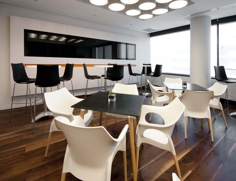 Стул барный с обивкой Scab Design Zebra Pop, хром