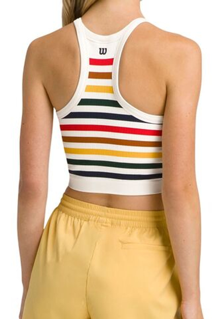 Топ теннисный Wilson On The Daily Brami - sandrift stripe