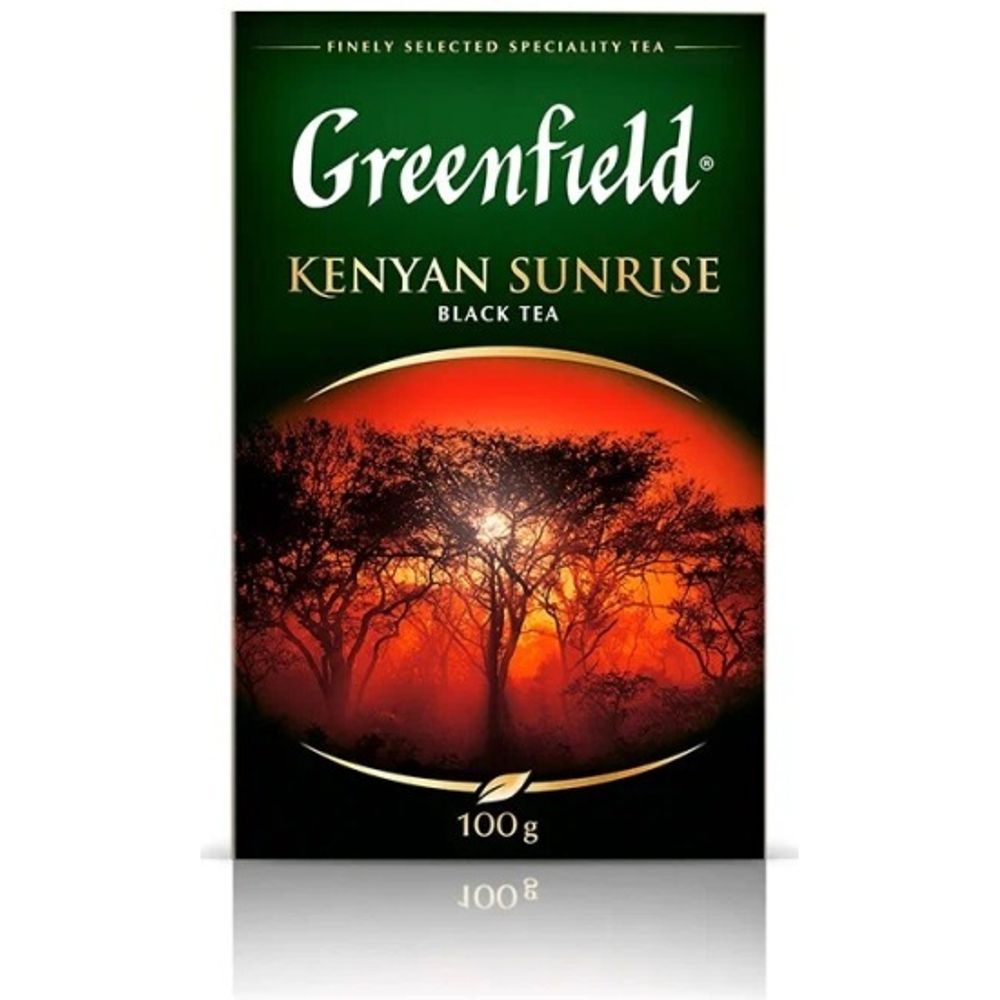 Чай черный Greenfield, Kenyan Sunrise, 100 гр