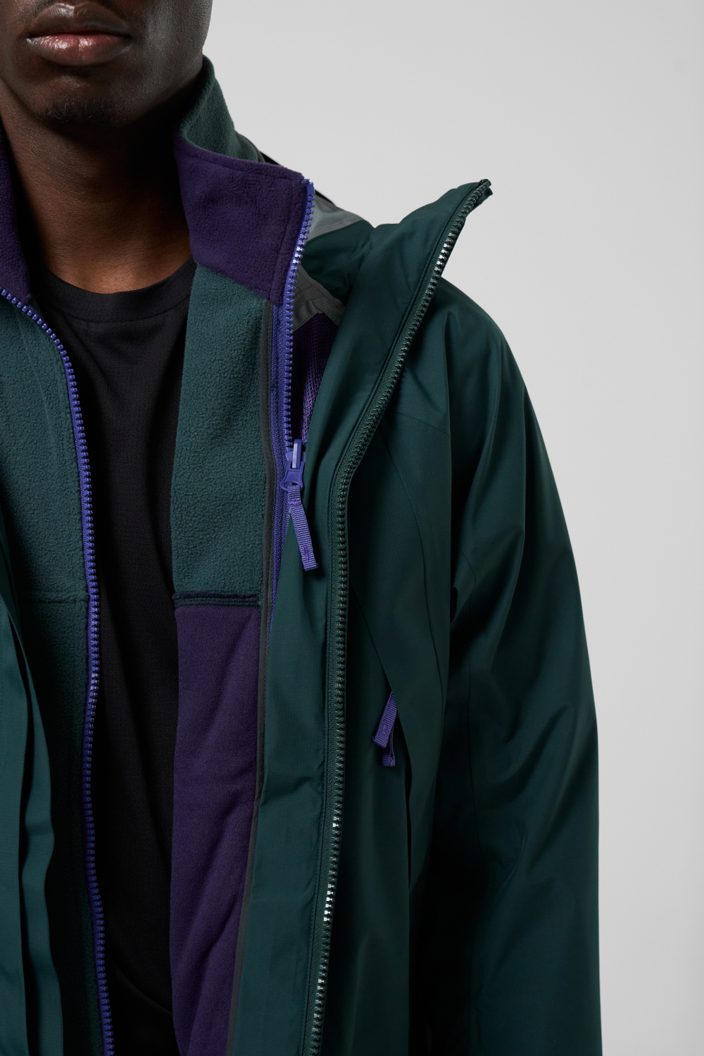 Куртка Nothomme Monterest Instant Stealth 3-in-1 Hiking Jacket "Indigo Green"