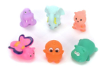Набор игрушек для ванной 6шт, пакет 3007