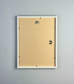 Фоторамка пластиковая 30х40 см, бежевая, структура дерева, арт. 3040.127316