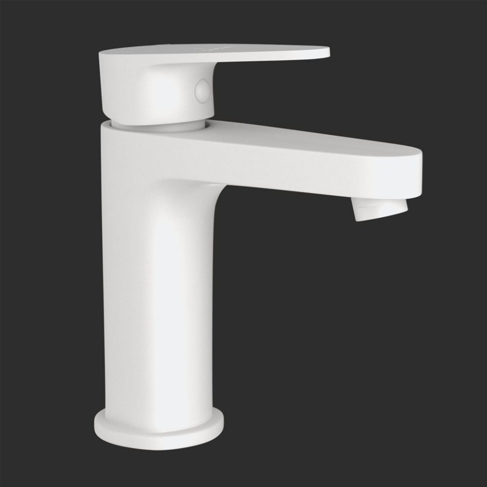 Jaquar, Смеситель для раковины Vignette Prime, 1-рычаж., Белый матовый VGP-WHM-81011B