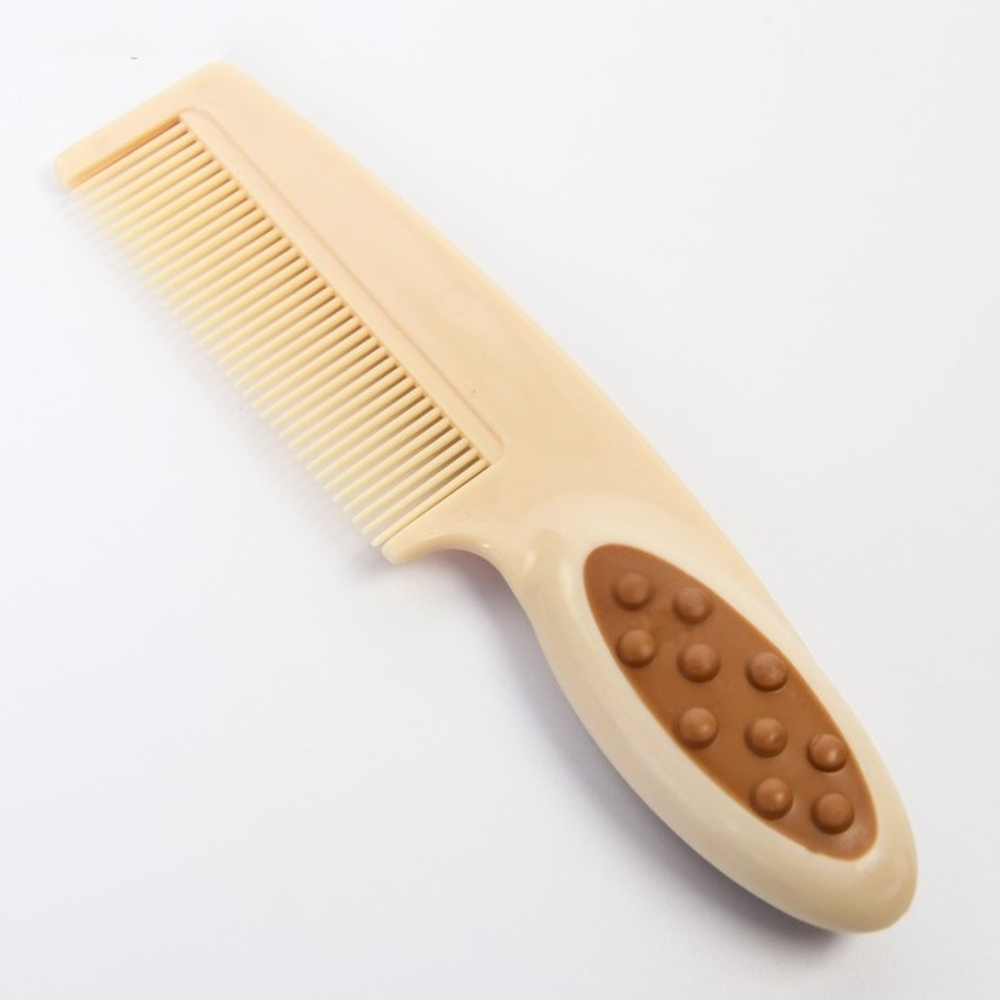 4881410 Детская щеточка с расческой, ворс из натуральной щетины