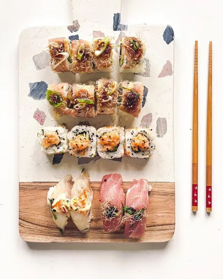 Доска разделочная Temira из терраццо и дерева