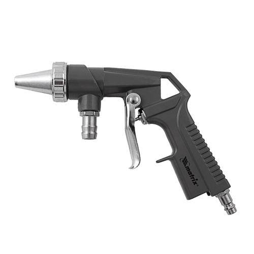 Пистолет пескоструйный со шлангом, пневматический// Matrix