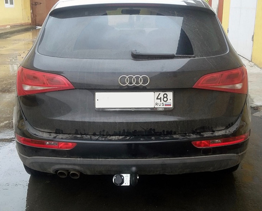 Фаркоп на AUDI Q5 (09.2008-12.2016) (без электрики, паспорт/сертификат в комплекте) Автос.AU 04
