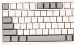 КЛАВИАТУРА AJAZZ AK820 RED SWITCH WHITE BACKLIT (GRAY-WHITE) БЕЛЫЙ